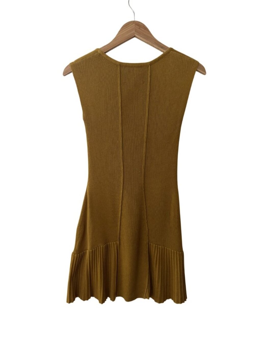 Guinevere Lydia Sleeveless Cotton Blend Sweater Tunic Mini Dress - Picture 2 of 5